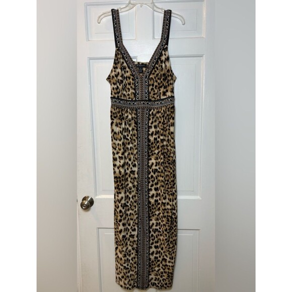 INC International Concepts Dresses & Skirts - INC Leopard Brown Print Maxi Dress Women’s 2X Very Soft Excellent Condition